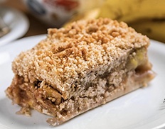 Streusel de Banana