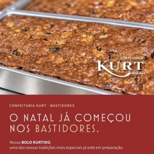 O Natal já começou nos bastidores: Bolo Kurtido